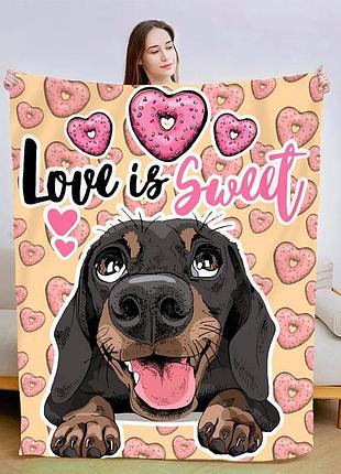 Плед 3d love is sweet 13609 160х200 см