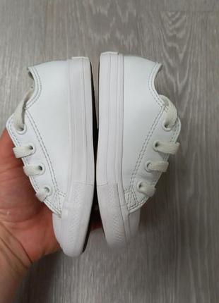 Кожаные детские кеды converse 5