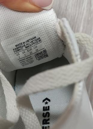 Кожаные детские кеды converse 7