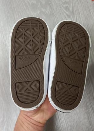 Кожаные детские кеды converse 9