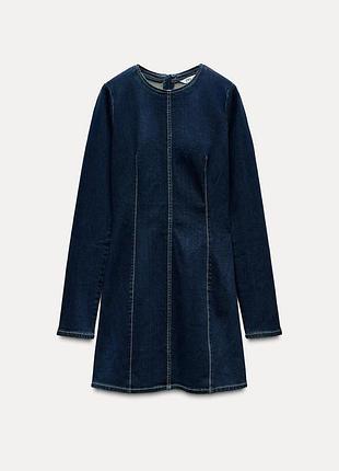 Джинсова сукня zara