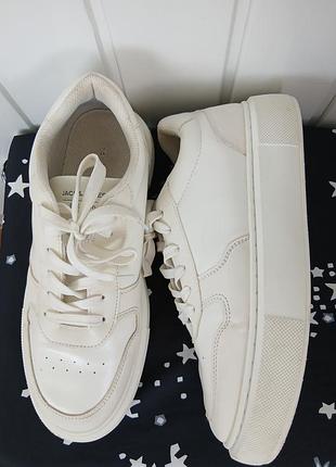 Кроссовки из экокожи jack &amp;jones