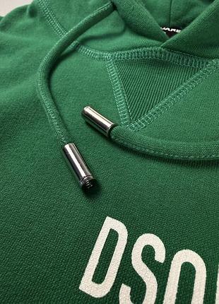 Худі dsquared2 icon green оригінал s (cool fit) 4