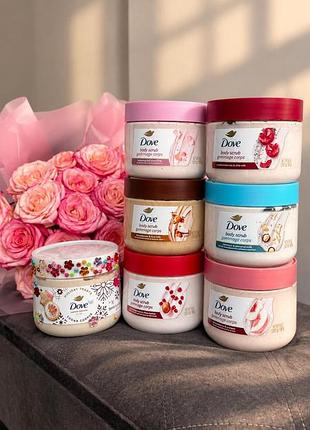 Скраб для тіла dove body scrub 🕊️