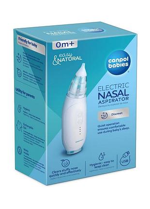 Canpol babies аспиратор для носа электрический easy natural