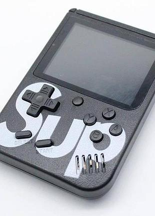 Портативна приставка retro fc game box sup 400in1 plus black + джойстик