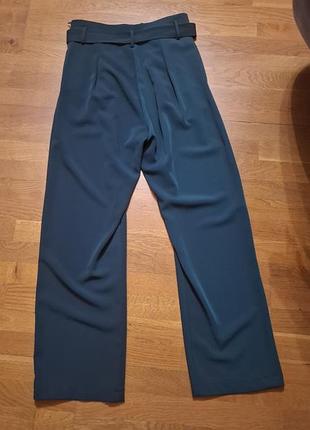 Изумрудные брюки xs,s. 7