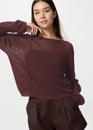 Джемпер сітчастий uniqlo (483008)