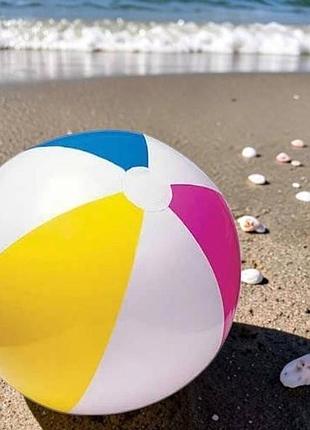 Мяч для водных ирг 61см intex 59030 np разноцветный