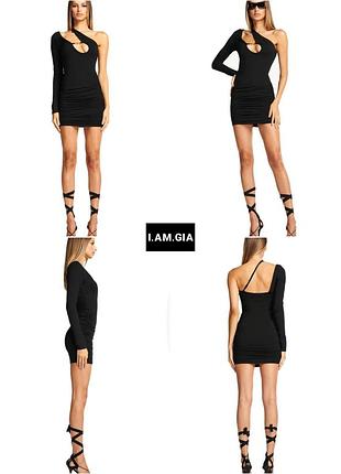 Асимметричное платье с одним длинным рукавом i. am. gia
