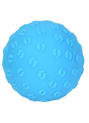 Мяч массажный текстурный ms 4812(blue) диаметр 6 см, прыгун, 145 грамм