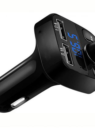 Фм модулятор fm трансмиттер car x8 с bluetooth mp3 (x8) 4