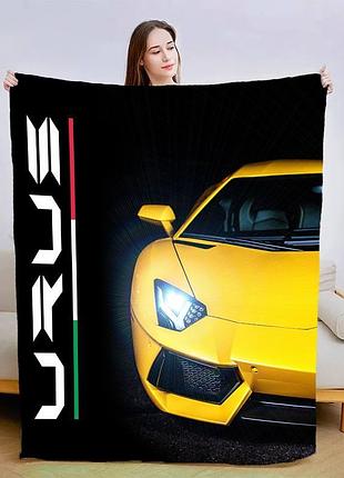 Плед 3d lamborghini urus №2 13426 135х160 см