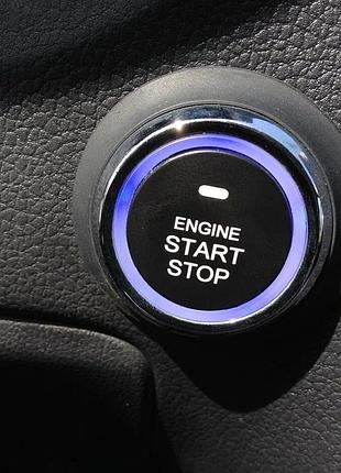 Кнопка старт стоп с иммобилайзером smart start system / кнопка зажигания автомобиля / кнопка запуска двигателя 10