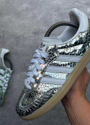 Кроссовки женские аdidas samba og patent snakeskin (38 (23.5 см))