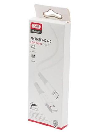 Кабель xo nb225 usb cable for lightning белый