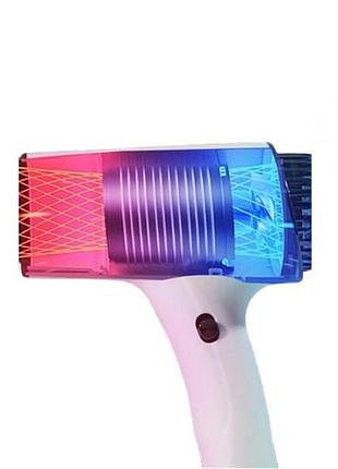 Фен беспроводной для волос portable hair dryer 2600 mah белый