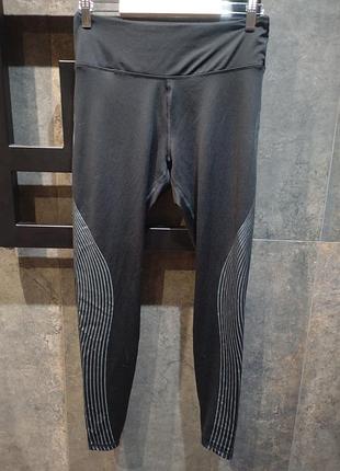 Спортивные лосины h&amp;m sport размер м черные