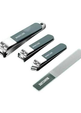 Манікюрно-педикюрний набір nail clipper set and 5630 зелений