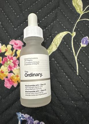 The ordinary niacinamide 10%, zinc 1%