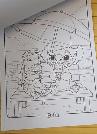 Раскраска стич stitch а4 (37104) 2