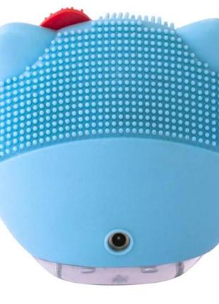 Щітка для чищення обличчя foreo hello kitty блакитна