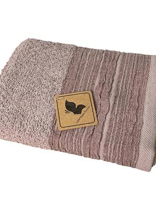 Полотенце для лица l&m home textiles 20455 50х90 см кофейное