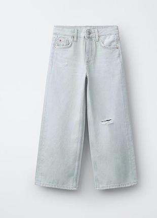 Джинси zara wide leg 156 см