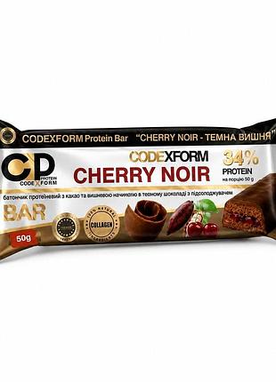 Протеїновий батончик codexform protein bar, 50 грам - вишня