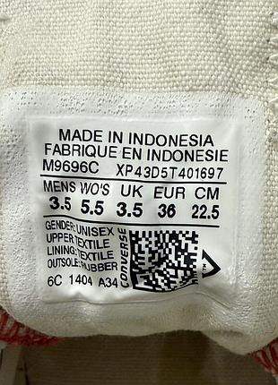 Низькі червоні кеди converse 7