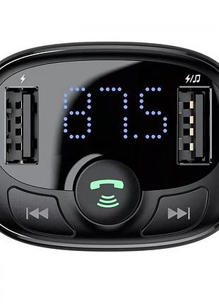 Азу fm модулятор baseus s-09a 10w (2usb-a) (ccmt) 5