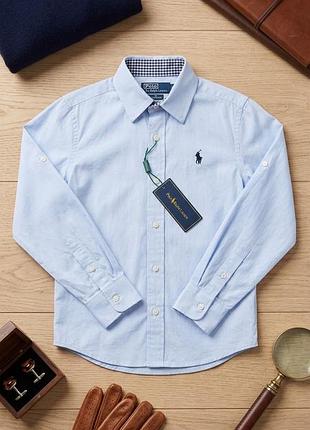 Нова сорочка polo by ralph lauren для хлопчика