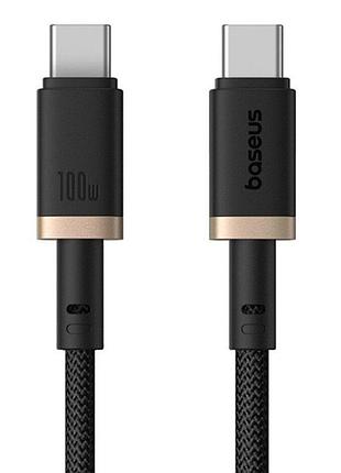 Дата кабель baseus dura series fast charging type-c to type-c 100w (1m) (p10377803u01)