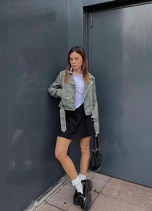 Шкірянка bershka (еко шкіра) 2