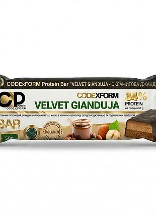 Протеиновый батончик codexform protein bar, 50 грамм - джандуйя