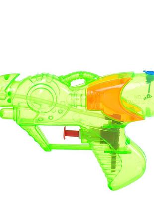 Детская игрушка водяной пистолет m0869 размер маленький, 15,5 см зеленый