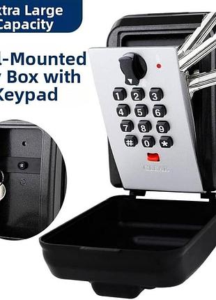 Кнопочный сейф для ключей security key lock box 8109 (сейф-ключница)