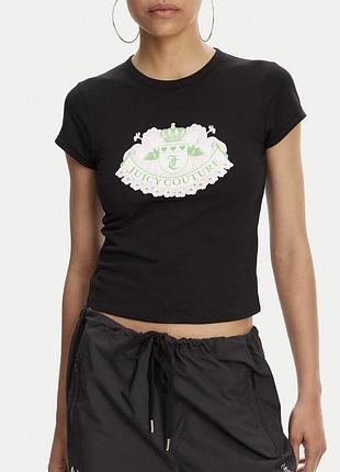 Juicy couture жіноча футболка love juicy xs/s/m