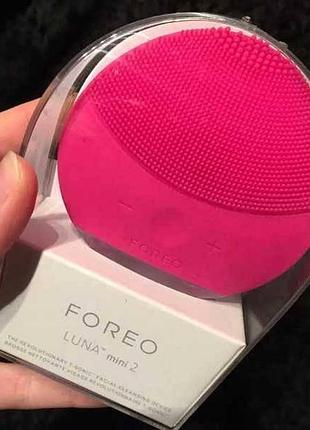 Щітка для чищення обличчя foreo рожева