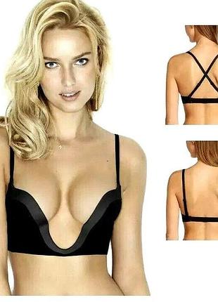 Бюстгальтер wonderbra ultimate plunge push up bra 3
