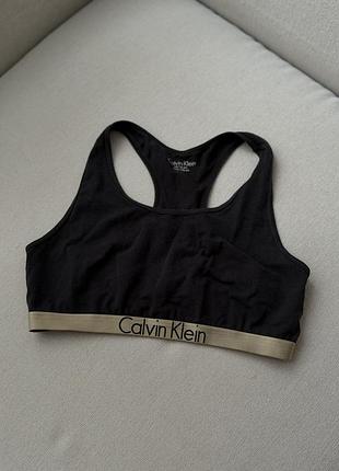 Топ calvin klein чорний xs s