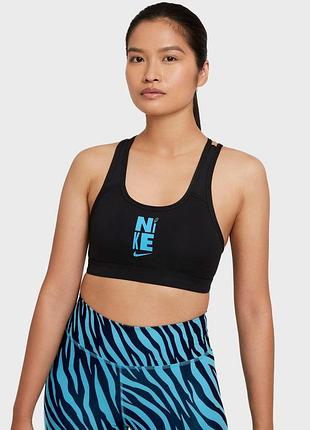 Топ жіночий nike w nk swsh icnclsh hbr bra sp21 (арт. dc5541-010)