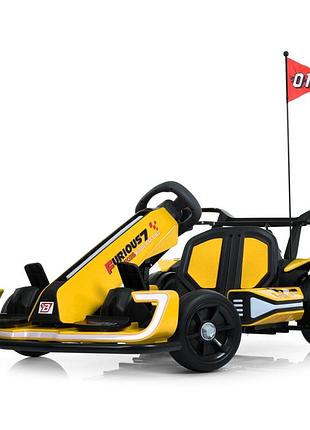 Детский электромобиль электрокарт m 6148ebl-6(24v) до 150 кг