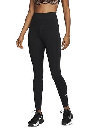 Лосины жен. nike fit one black (арт. dm7278-010)