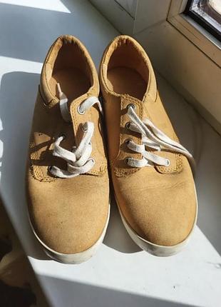 Timberland нубук жовті розмір 39