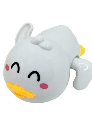 Заводная игрушка для купания "утка" mgz-0918(white) белый