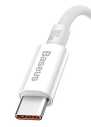 Дата кабель baseus superior series fast charging usb to type-c 100w (1m) (p10320102) 4