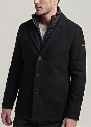 Чоловіче вовняне напівпальто superdry studios m
