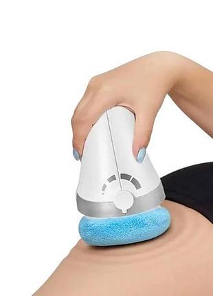 Массажер для тела со сменными насадками body relaxer белый
