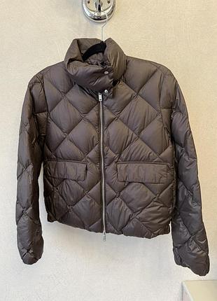 Легкий пуховик massimo dutti, пух/перо, s, ідеальний стан